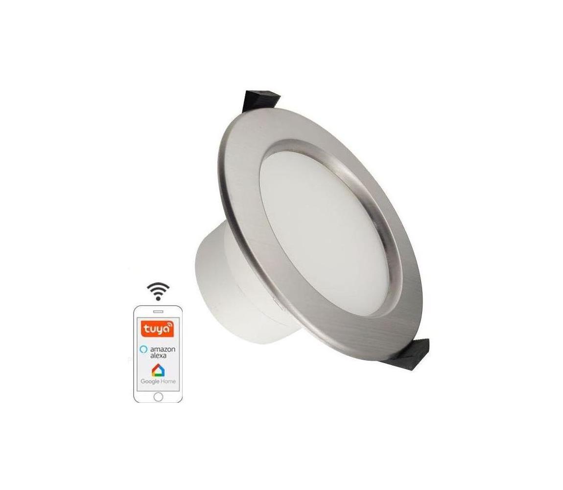 NEDES LED Stmívatelné koupelnové svítidlo LED/10W/230V 3000K-6500K Wi-Fi Tuya IP44 ND3334