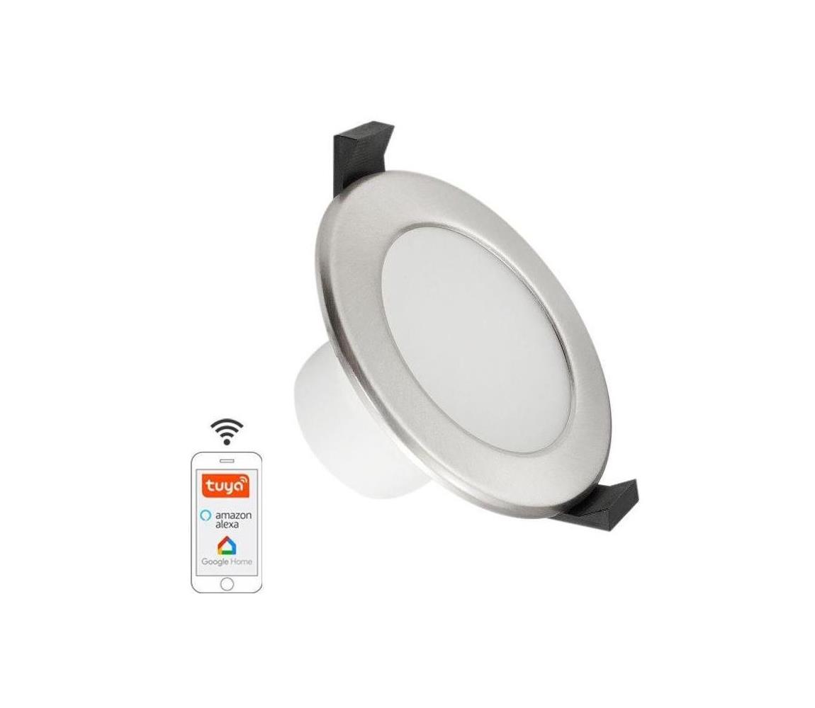 NEDES LED Stmívatelné koupelnové svítidlo LED/7W/230V 3000K-6500K Wi-Fi Tuya IP44 ND3332