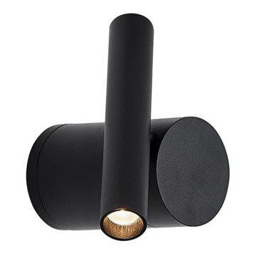 LED Stmívatelné nástěnné bodové svítidlo PLANET LED/4W/230V černá
