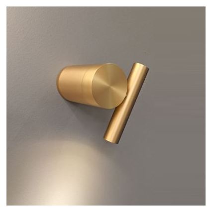 LED Stmívatelné nástěnné bodové svítidlo PLANET LED/4W/230V zlatá