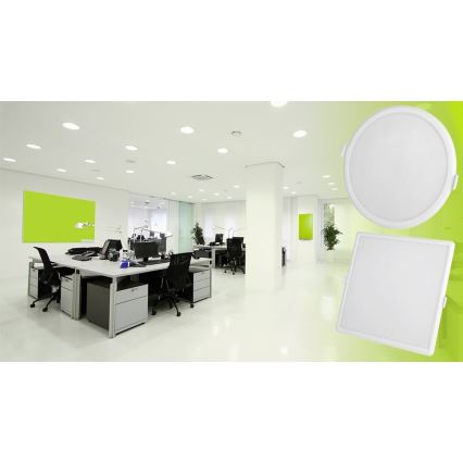 LED Stmívatelné podhledové svítidlo ALGINE LED/22W/230V Wi-Fi Tuya hranatý