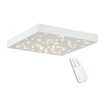 LED Stmívatelné stropní svítidlo 1xLED/8W/230V 30x30 cm + dálkové ovládání