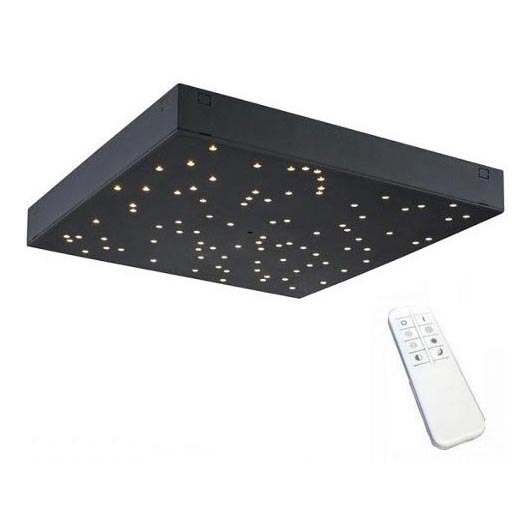 LED Stmívatelné stropní svítidlo 1xLED/8W/230V 30x30 cm + dálkové ovládání