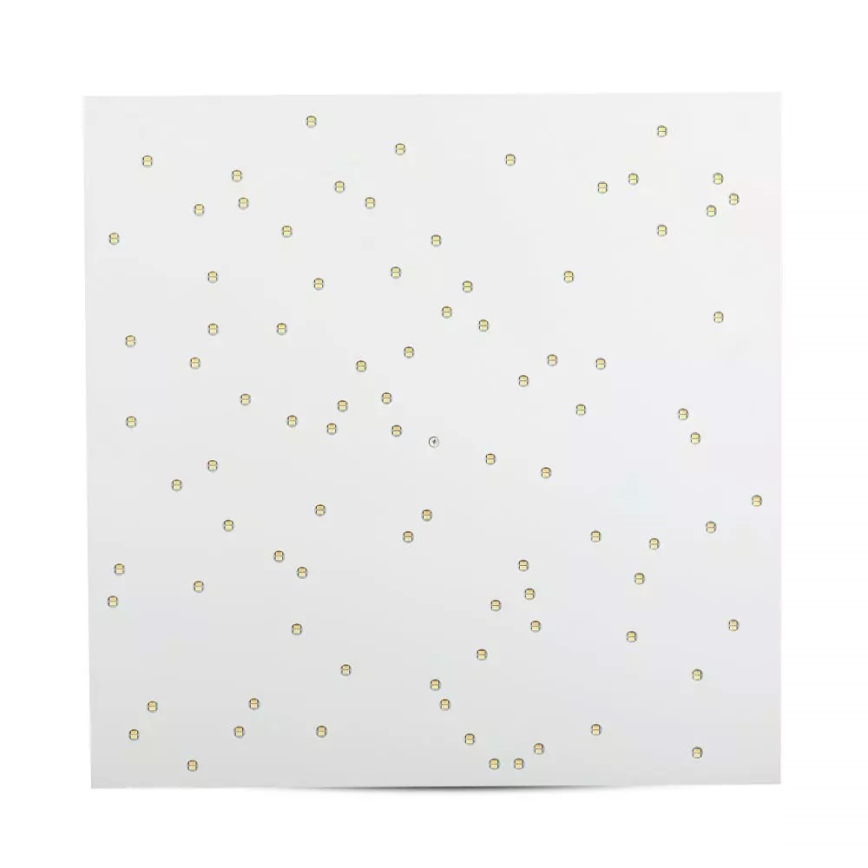 LED Stmívatelné stropní svítidlo 1xLED/8W/230V 30x30 cm + dálkové ovládání