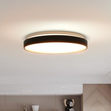 LED Stmívatelné stropní svítidlo CALA LED/48W/230V 3000-6500K černá/zlatá + dálkové ovládání