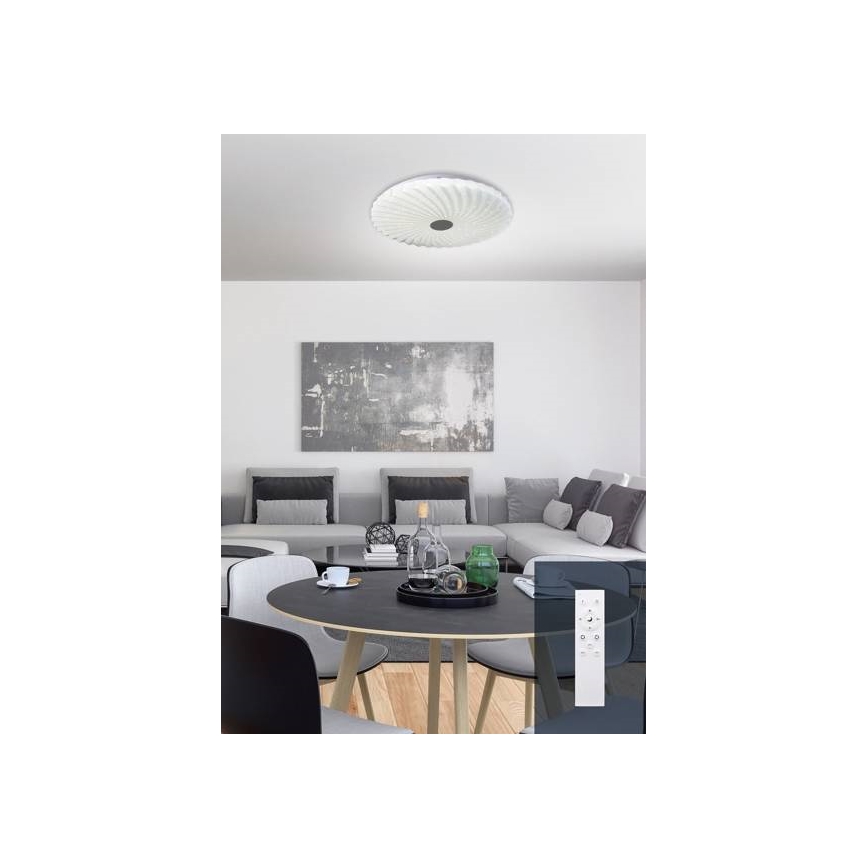 LED Stmívatelné stropní svítidlo CALIPSO LED/60W/230V + dálkové ovládání