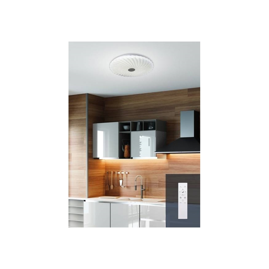 LED Stmívatelné stropní svítidlo CALIPSO LED/60W/230V + dálkové ovládání