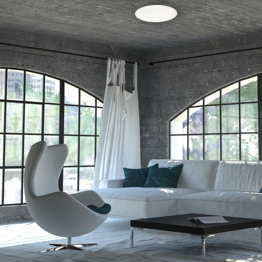 LED Stmívatelné stropní svítidlo CRUZ LED/40W/230V 2000lm + dálkové ovládání 