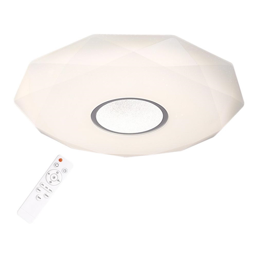 LED Stmívatelné stropní svítidlo DIAMOND LED/120W/230V 3000-6500K + dálkové ovládání