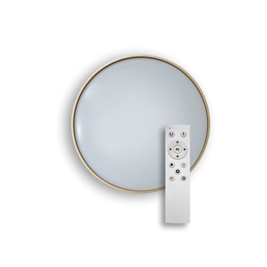 LED Stmívatelné stropní svítidlo DRINA LED/36W/230V 2700-6500K pr. 50 cm + dálkové ovládání