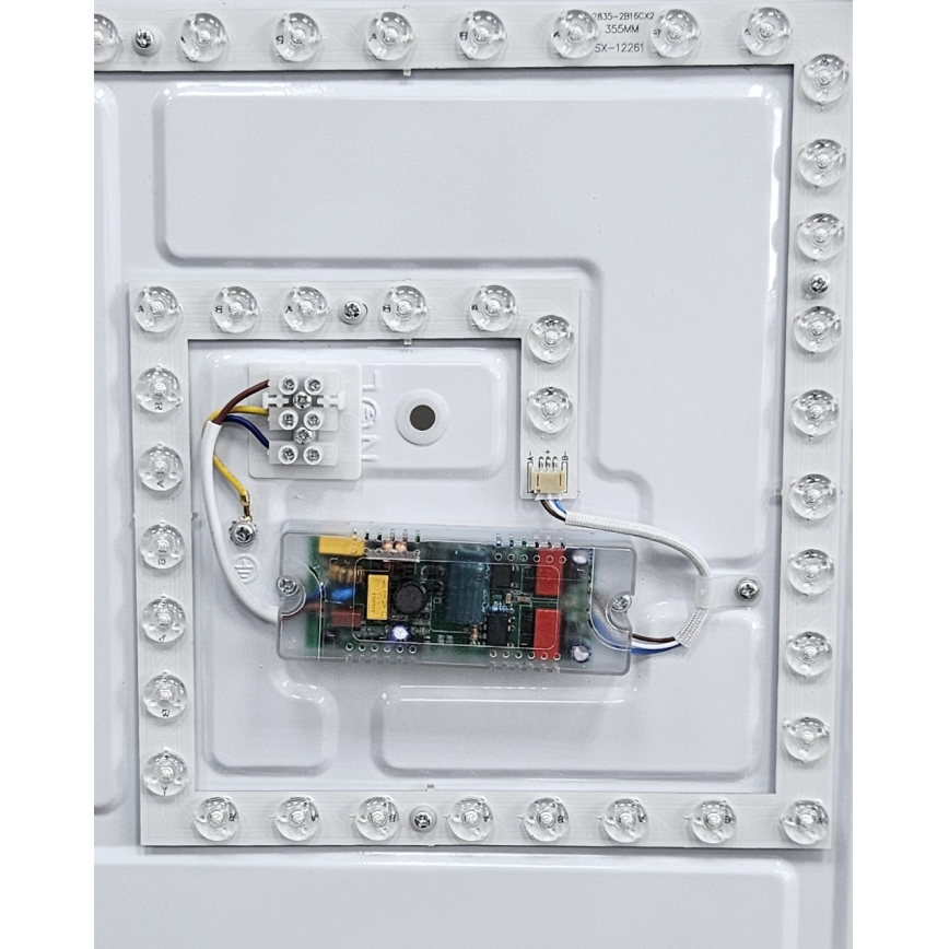 LED Stmívatelné stropní svítidlo EBRO LED/36W/230V 2700-6500K pr. 50 cm + dálkové ovládání