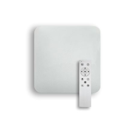 LED Stmívatelné stropní svítidlo FLORA LED/60W/230V 2700-6500K 53x53 cm +dálkové ovládání