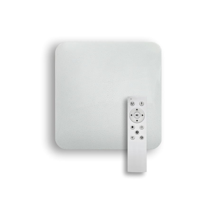 LED Stmívatelné stropní svítidlo FLORA LED/60W/230V 2700-6500K 53x53 cm +dálkové ovládání
