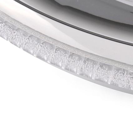 LED Stmívatelné stropní svítidlo GLOSSY 2xLED/36W/230V + dálkové ovládání