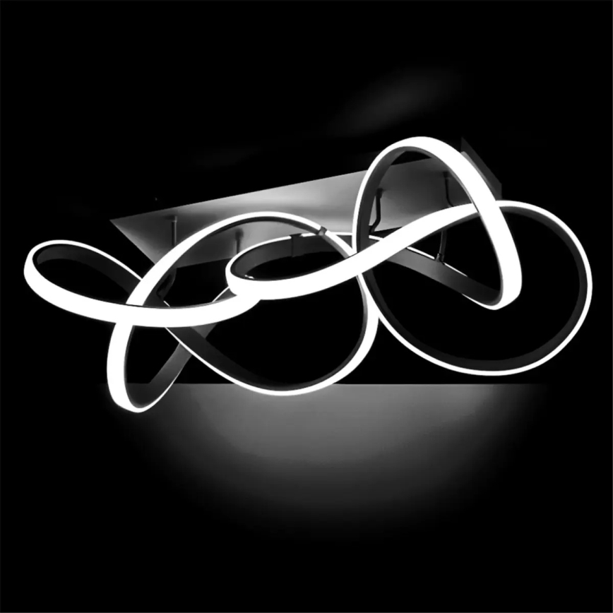 LED Stmívatelné stropní svítidlo INDIGO LED/64W/230V černá