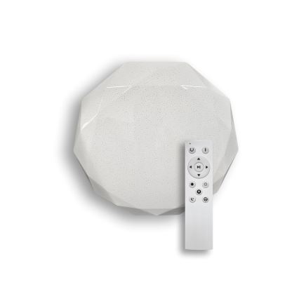LED Stmívatelné stropní svítidlo INDUS LED/60W/230V 2700-6500K pr. 58 cm + dálkové ovládání