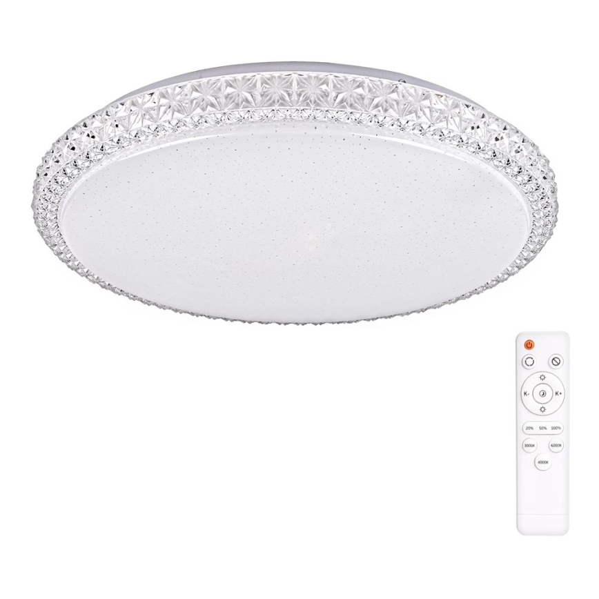 LED Stmívatelné stropní svítidlo IRINA LED/48W/230V s dálkovým ovladačem