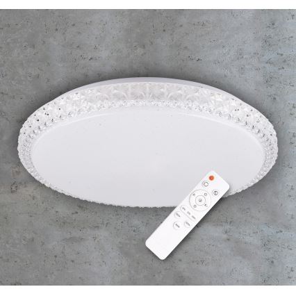 LED Stmívatelné stropní svítidlo IRINA LED/48W/230V s dálkovým ovladačem