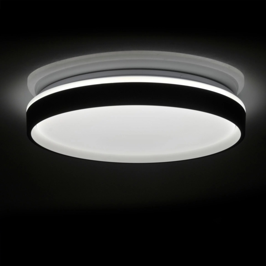 LED Stmívatelné koupelnové stropní svítidlo JADWIGA LED/72W/230V pr. 48 cm 3000-6000K IP44 + dálkové ovládání