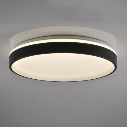 LED Stmívatelné koupelnové stropní svítidlo JADWIGA LED/72W/230V pr. 48 cm 3000-6000K IP44 + dálkové ovládání