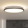 LED Stmívatelné stropní svítidlo JAMIL LED/48W/230V 3000-6500K černá + dálkové ovládání