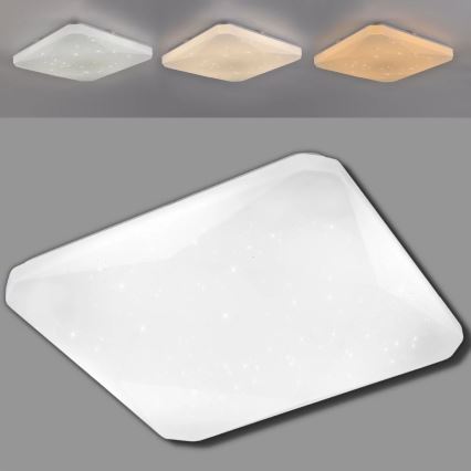 LED Stmívatelné stropní svítidlo KASTOR na dálkové ovládání LED/72W/230V