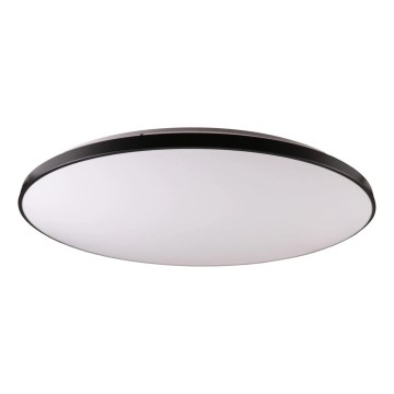 LED Stmívatelné stropní svítidlo KERN LED/100W/230V 3000/4000/6000K pr. 100 cm černá + dálkové ovládání
