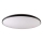 LED Stmívatelné stropní svítidlo KERN LED/100W/230V 3000/4000/6000K pr. 100 cm černá + dálkové ovládání