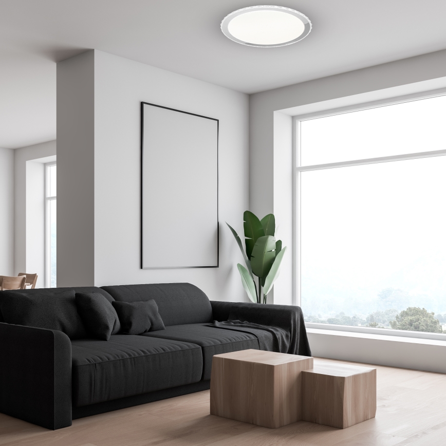 LED Stmívatelné stropní svítidlo LAYLA s dálkovým ovladačem LED/66W/230V