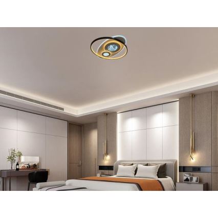 LED Stmívatelné stropní svítidlo LED/105W/230V 3000-6500K + dálkové ovládání