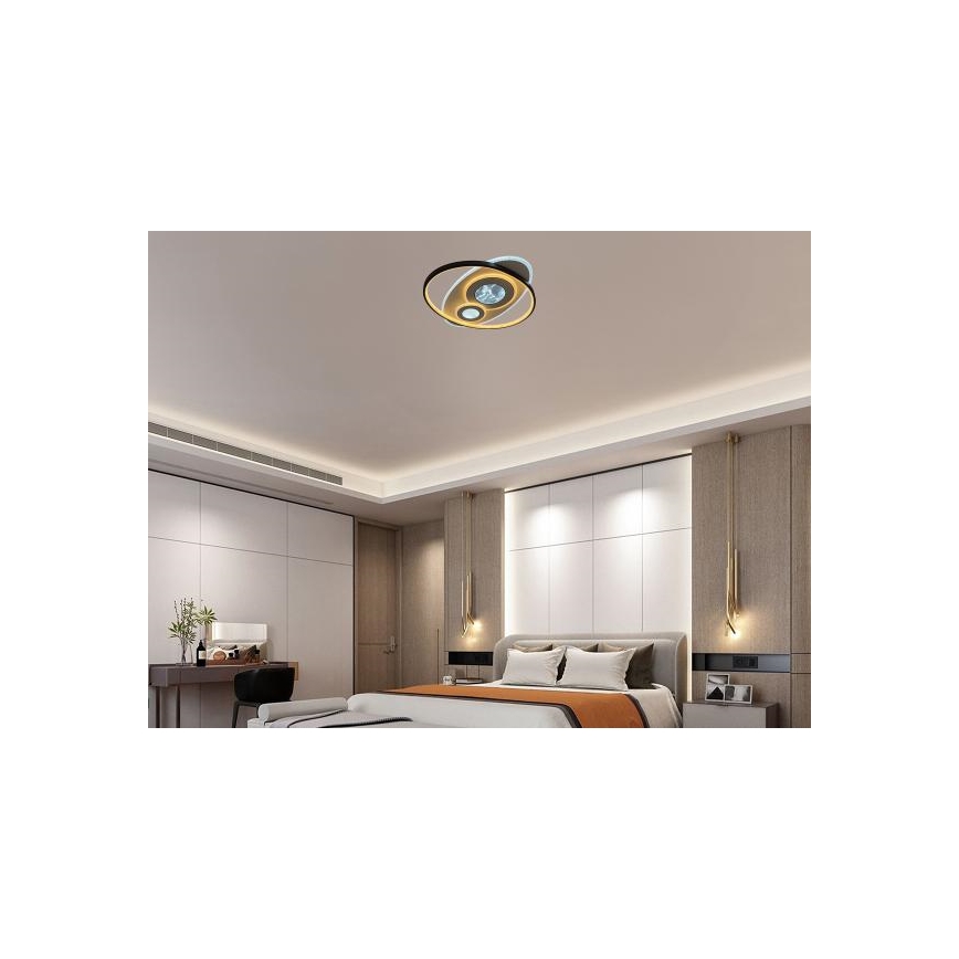LED Stmívatelné stropní svítidlo LED/105W/230V 3000-6500K + dálkové ovládání