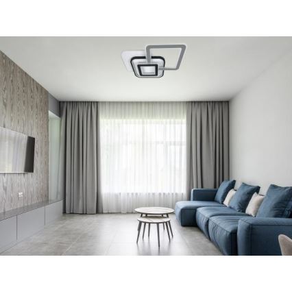 LED Stmívatelné stropní svítidlo LED/105W/230V 3000-6500K + dálkové ovládání