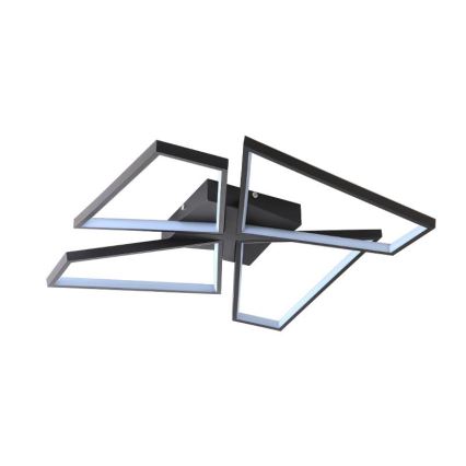LED Stmívatelné stropní svítidlo LED/115W/230V 3000-6500K černá + dálkové ovládání