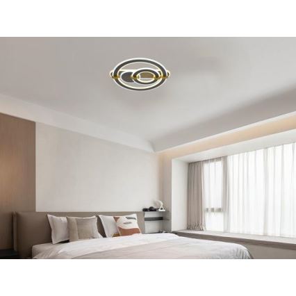 LED Stmívatelné stropní svítidlo LED/120W/230V 3000-6500K + dálkové ovládání