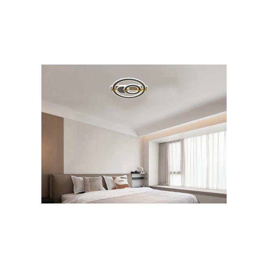 LED Stmívatelné stropní svítidlo LED/120W/230V 3000-6500K + dálkové ovládání