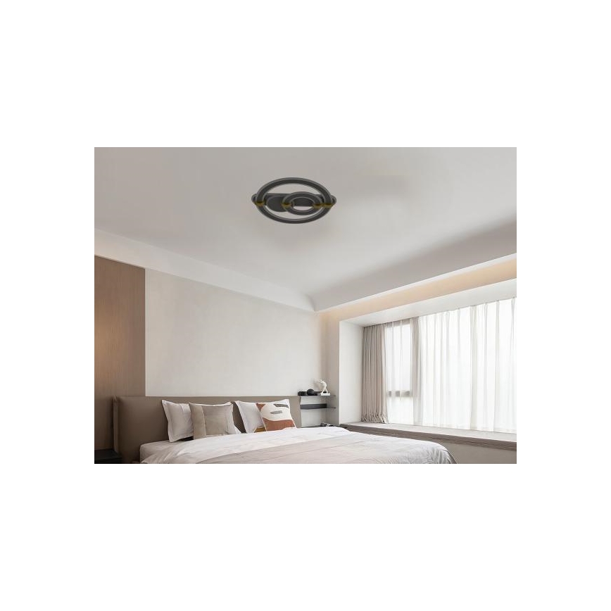 LED Stmívatelné stropní svítidlo LED/120W/230V 3000-6500K + dálkové ovládání