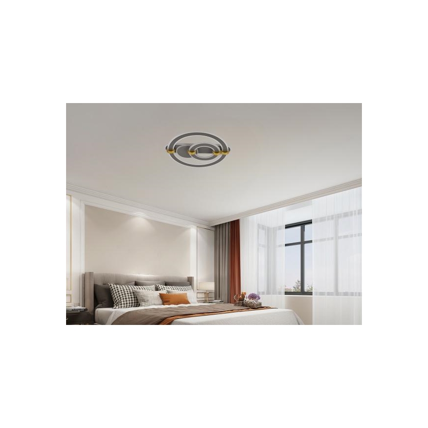 LED Stmívatelné stropní svítidlo LED/120W/230V 3000-6500K + dálkové ovládání