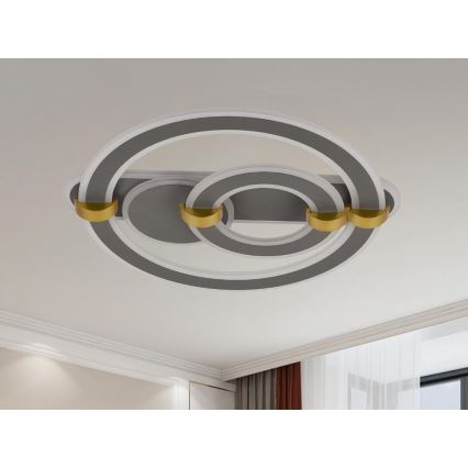 LED Stmívatelné stropní svítidlo LED/120W/230V 3000-6500K + dálkové ovládání