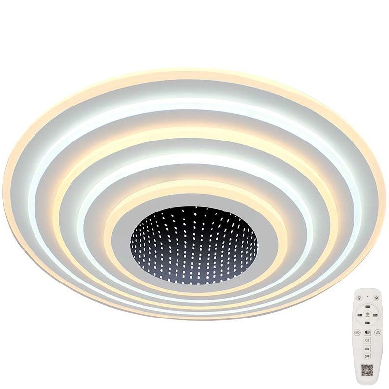 LED Stmívatelné stropní svítidlo LED/125W/230V 3000-6500K + dálkové ovládání