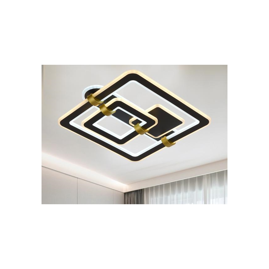 LED Stmívatelné stropní svítidlo LED/140W/230V 3000-6500K + dálkové ovládání