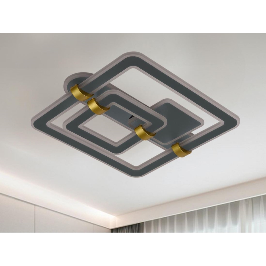 LED Stmívatelné stropní svítidlo LED/140W/230V 3000-6500K + dálkové ovládání