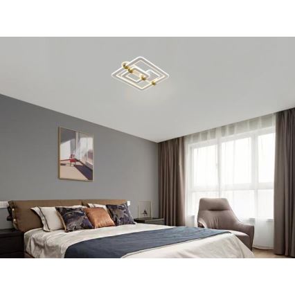 LED Stmívatelné stropní svítidlo LED/140W/230V 3000-6500K + dálkové ovládání