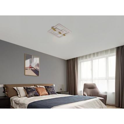 LED Stmívatelné stropní svítidlo LED/140W/230V 3000-6500K + dálkové ovládání