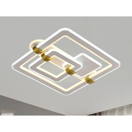 LED Stmívatelné stropní svítidlo LED/140W/230V 3000-6500K + dálkové ovládání