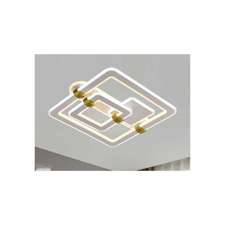 LED Stmívatelné stropní svítidlo LED/140W/230V 3000-6500K + dálkové ovládání