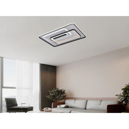 LED Stmívatelné stropní svítidlo LED/160W/230V 3000-6500K + dálkové ovládání