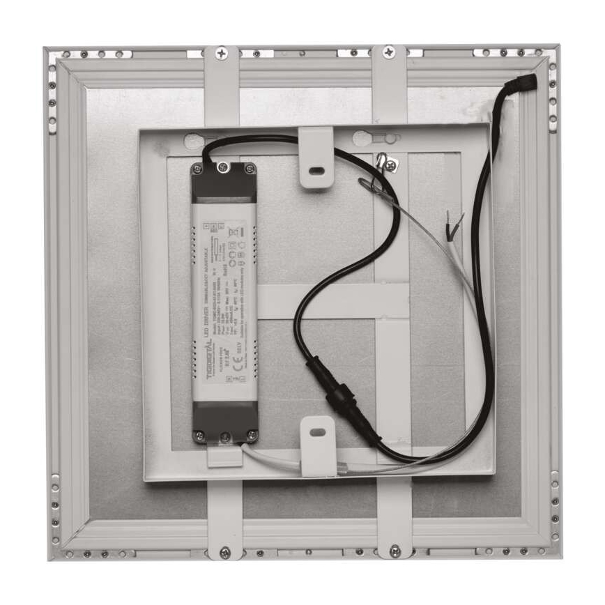 LED Stmívatelné stropní svítidlo LED/18W/230V 2700K-6000K čtverec CRI 95 + dálkové ovládání
