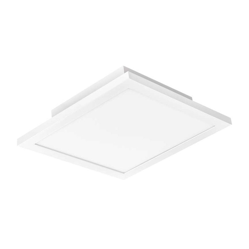LED Stmívatelné stropní svítidlo LED/20W/230V + dálkové ovládání čtverec 2700K-6000K