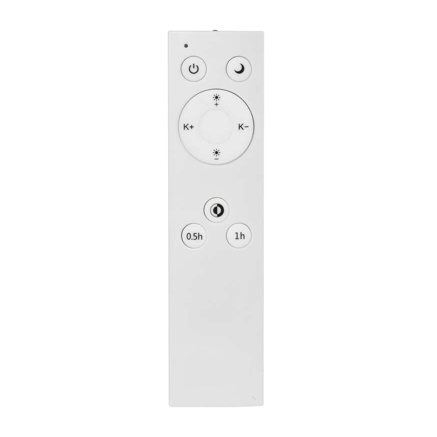LED Stmívatelné stropní svítidlo LED/24W/230V + dálkové ovládání kulatý 2700K-6500K