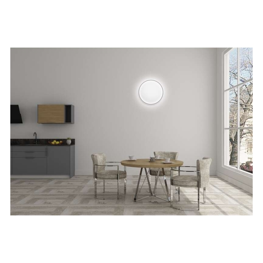 LED Stmívatelné stropní svítidlo LED/24W/230V + dálkové ovládání kulatý 2700K-6500K